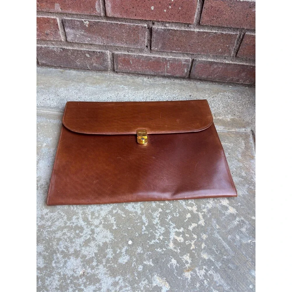 Salvatore Ferragamo Leather Portfolio